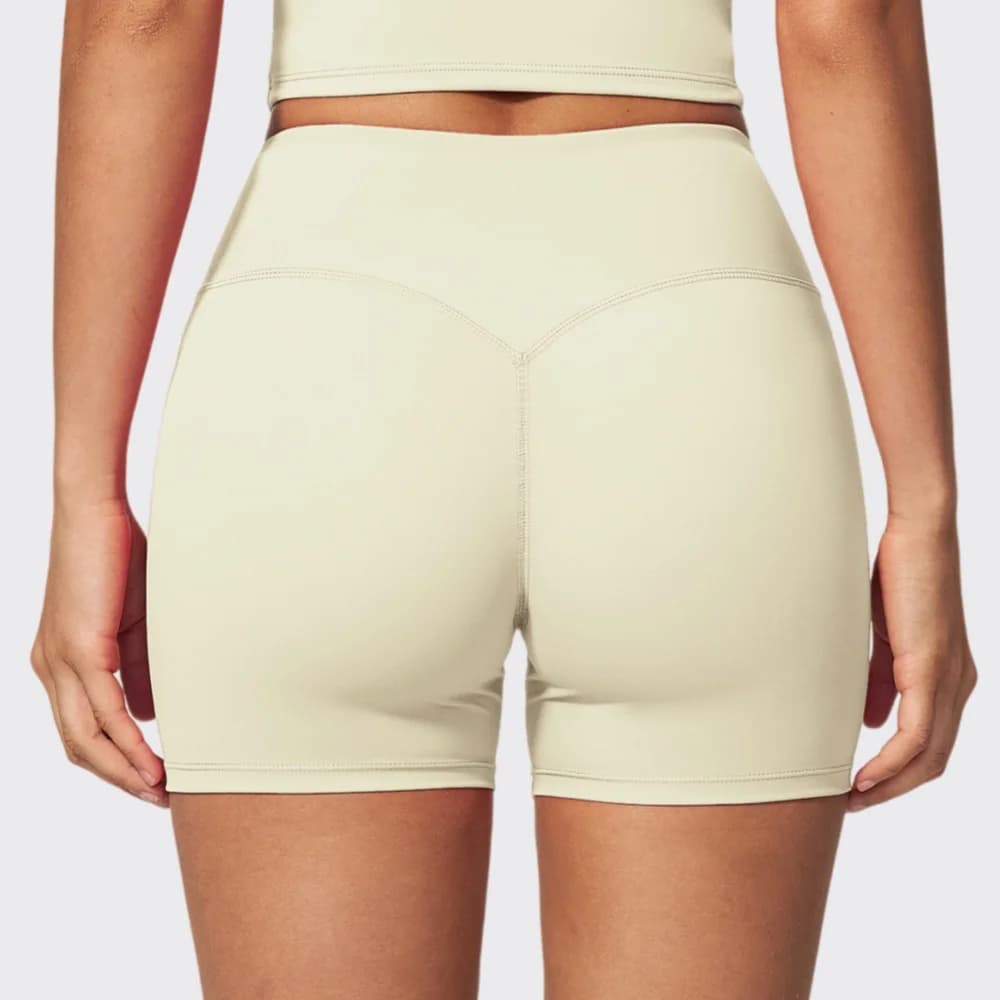 Yoga Shorts Summer High Waist Workout Tights Short Pants Women's Quick-Dry Gym Fitness Running Cycling Push Ups Hip Lift Shorts