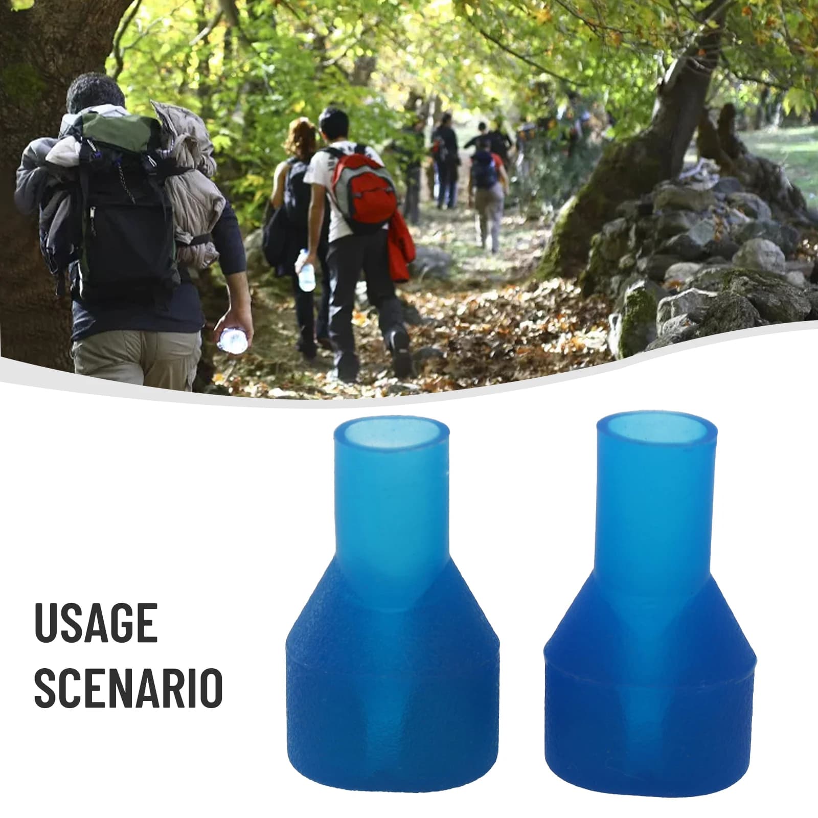2 pcs silicone suction nozzles for camping water bag valve nozzles for bocchino spare accessories for hydration package