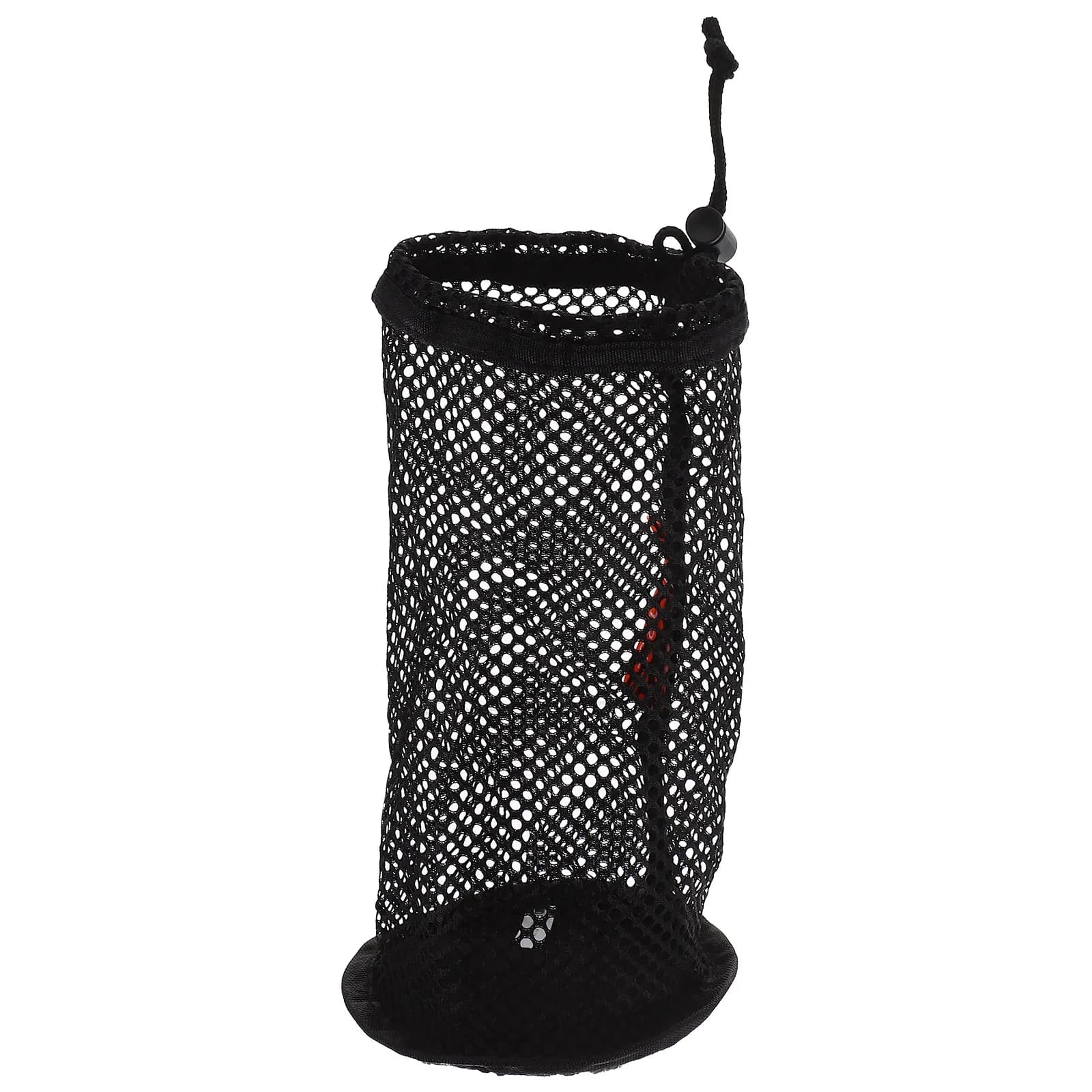 Borsa a rete elastica in nylon per palline da golf, resistente agli strappi, riutilizzabile, con coulisse, organizer per palline sportive, ampia apertura per un facile accesso