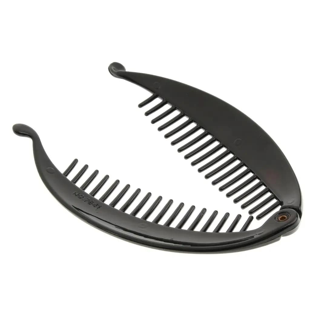 Fermaglio per Capelli in Resina a Forma di Banana, Accessorio Durevole per Ragazze, per Coda di Cavallo e Acconciature Eleganti