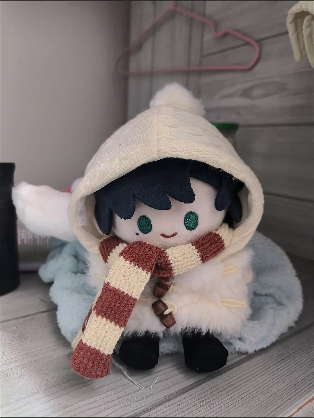 10CM Stella marina Vestiti per bambole Peluche Sciarpa Amore e spazio profondo Xavier Zayne Rafayel Ralayo Sylus Stesso stile Vestiti per bambole