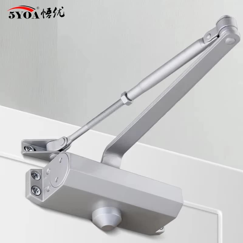 5YOA Chiudiporta Buffer Idraulico Automatico 25KG a 80KG Velocità Regolabile Fermacorda e ganci Attrezzature di Chiusura Mute Hardware di Chiusura Morbida
