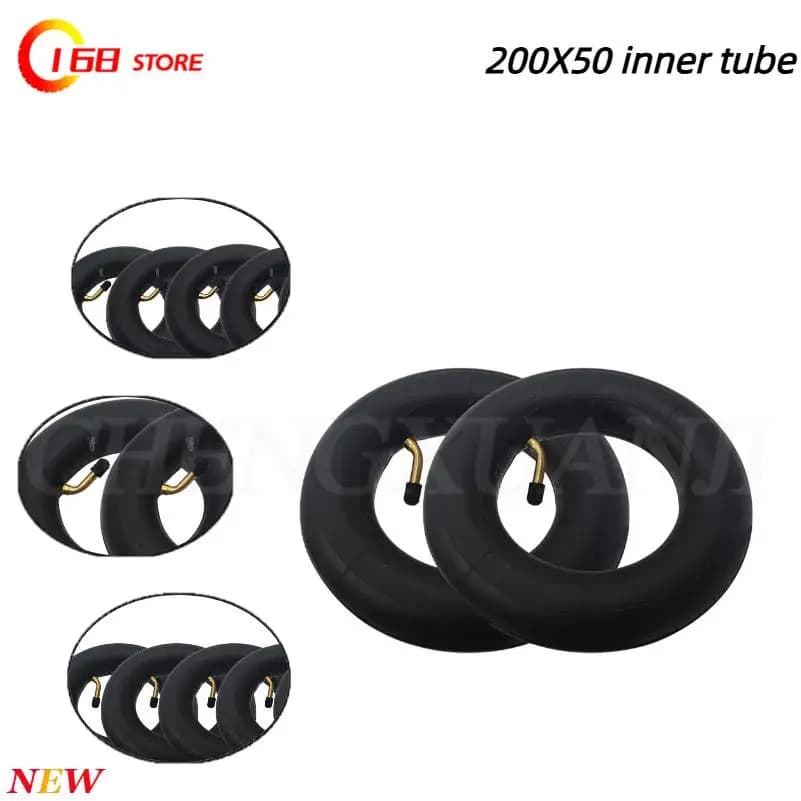 Inner Tube High Quality for Gas & Electric Scooter Inner Camera for Pocket Bike Part 8 Inch Inner Tire 200X50