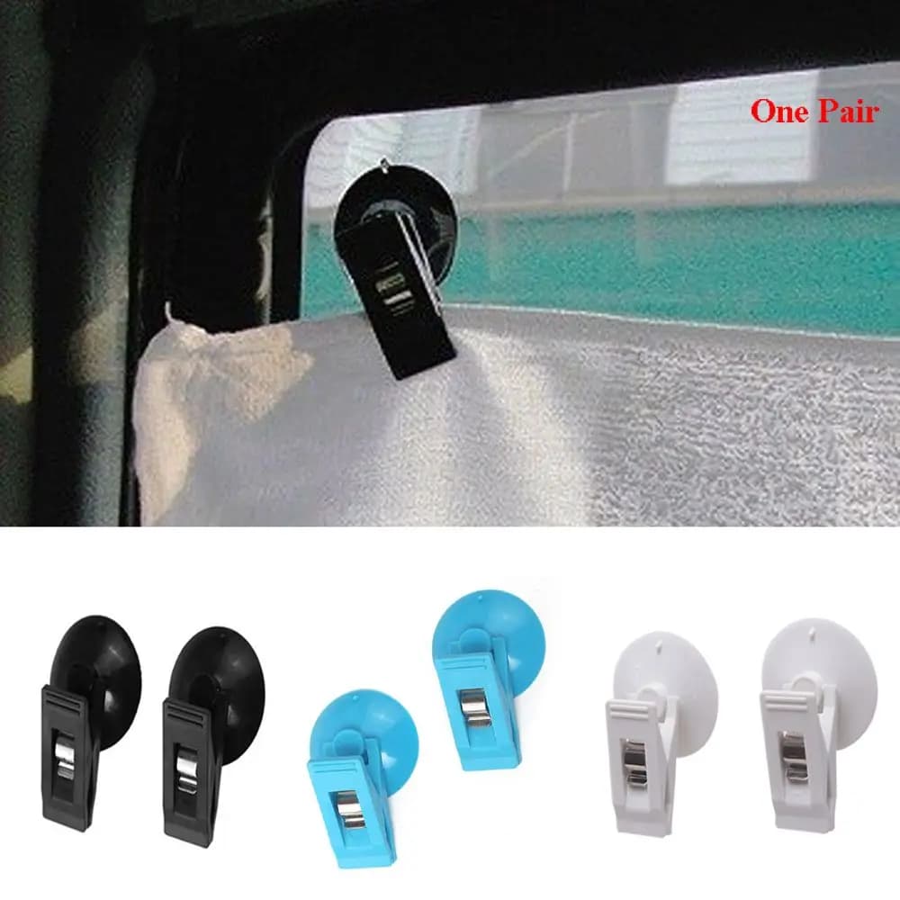 Strumenti di fissaggio ventosa supporto per finestrino in plastica per Auto Clip di aspirazione porta banconote morsetto per carte asciugamano automatico chiusura per biglietti