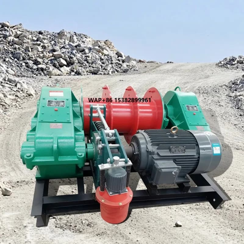 Verricello Elettrico a Fune da 5T Affidabile con Telecomando, Design a Bassa Manutenzione per Applicazioni Industriali e Nautiche