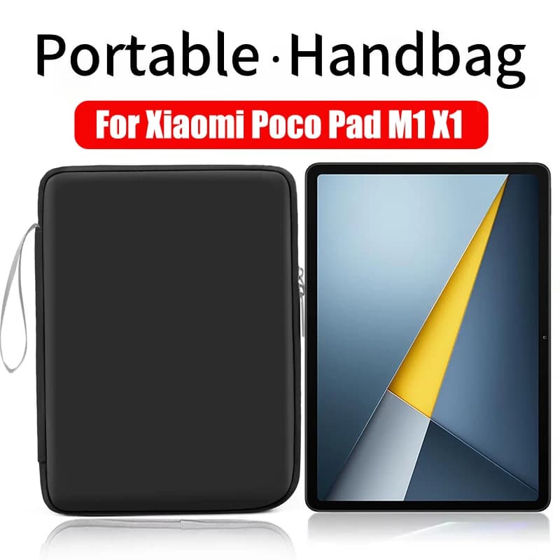 Custodia per tablet universale per Xiaomi Poco Pad M1 12.1, X1 11.2 pollici, SE11, borsa a tracolla per laptop, accessori per Redmi Pad 2 7 8 Pro
