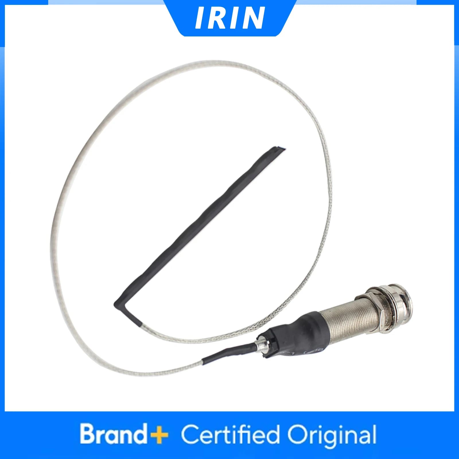 IRIN GT-E1 Preamplificatore per Chitarra con Pickup Piezo EQ da Ponte, Jack da 6,35mm e Accessori per Pickup Acustico a Cilindro per Ukulele