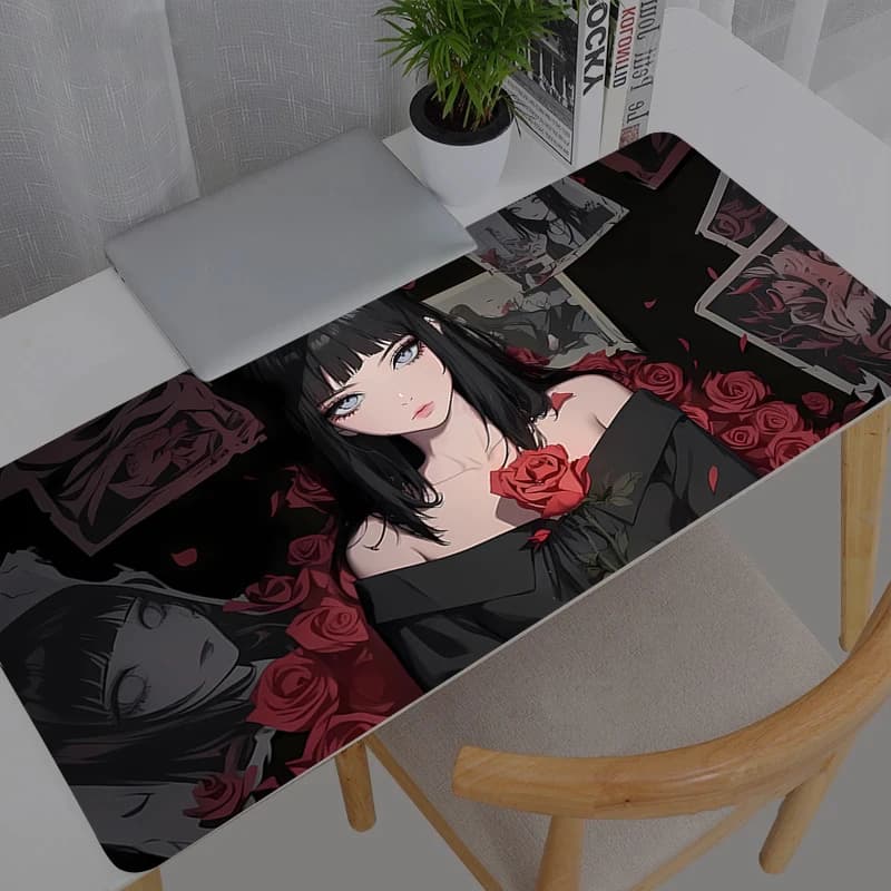 Tappetino per mouse da gioco Naruto Accessori PC Durevole Gamer Alfombrilla Xxl Tappetino per scrivania per computer Laptop Varmilo Tastiera Mousepad