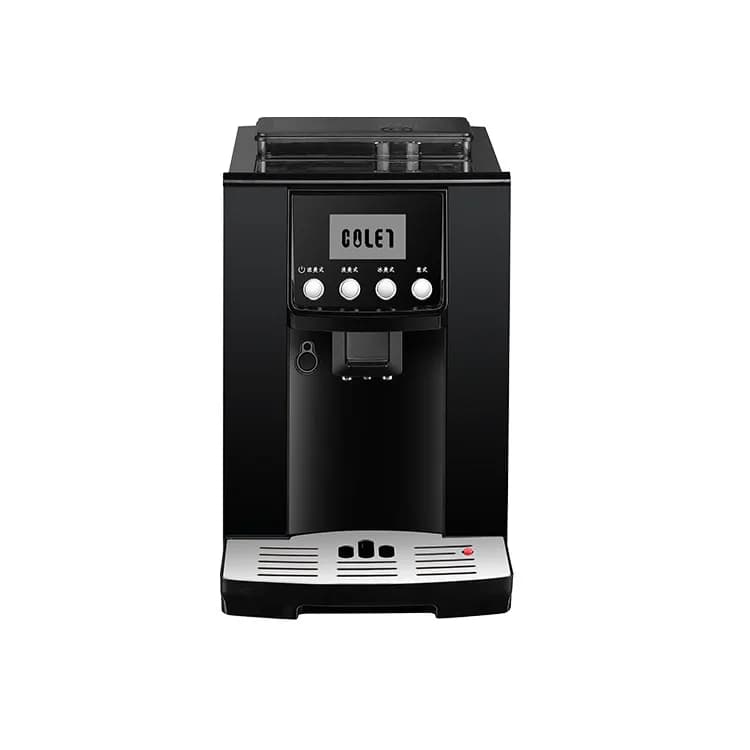 Macchina da Caffè Espresso Automatica ULKA 19 bar per Casa e Hotel con Schermo LCL, Sistema di Preparazione a Ciclo Lungo