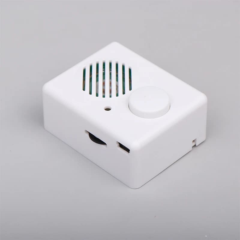 Nuova cassa armonica per animali di peluche Scatola audio con pulsante a 360 secondi Scatola vocale USB Dispositivo pulsante di riproduzione per messaggio audio