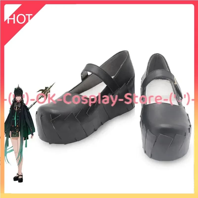 [Su misura] Pavo Scarpe Cosplay Gioco GREY RAVEN:PUNISHING Cosplay Prop Scarpe in pelle PU Stivali di carnevale di Halloween