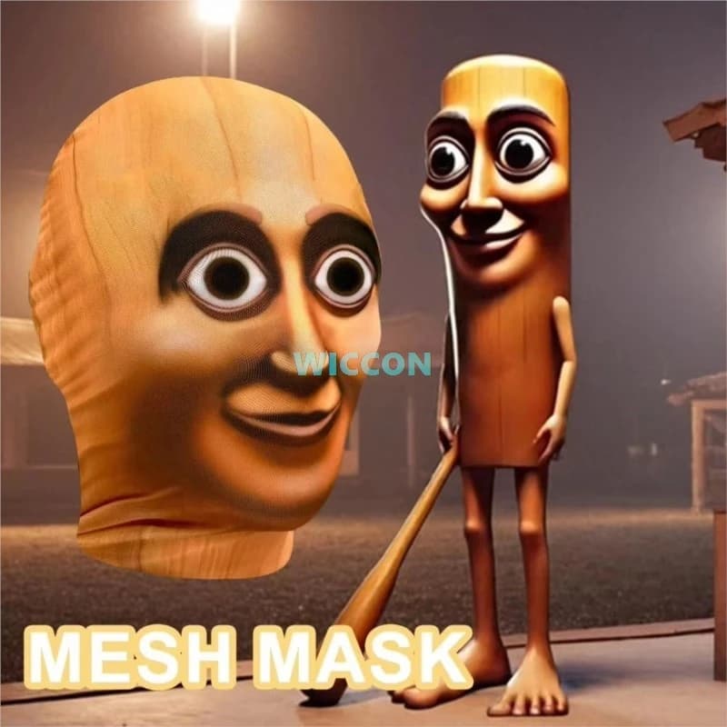 3D Printed Full Face Visual Mask Balaclava Fun Role-playing Props Costumes for Cosplay Halloween Role-Playing Party Props