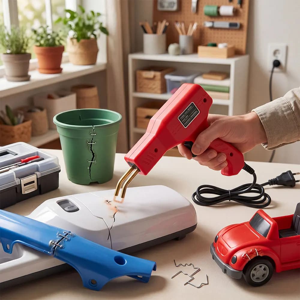 2026 Hot Stapler Plastic Welding Machine Bumper Repair Kit Soldering Iron For Plastic Repair Car Bumper Repair Welding Gun
