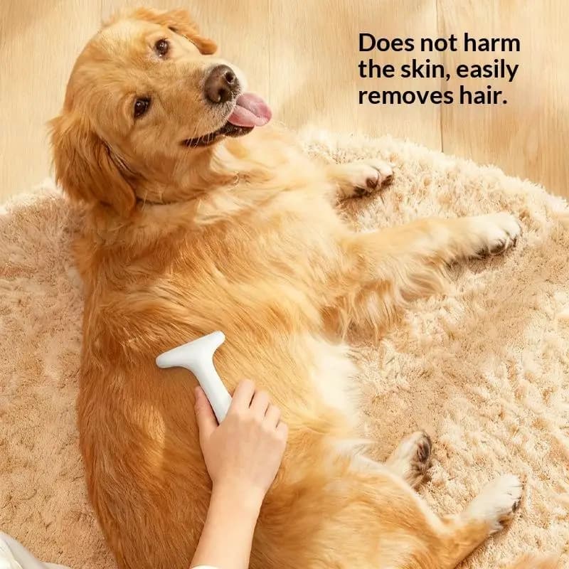 Spazzola per toelettatura cani e gatti, per la rimozione del pelo fluttuante e anti-nodo, per la pulizia e la cura degli animali domestici