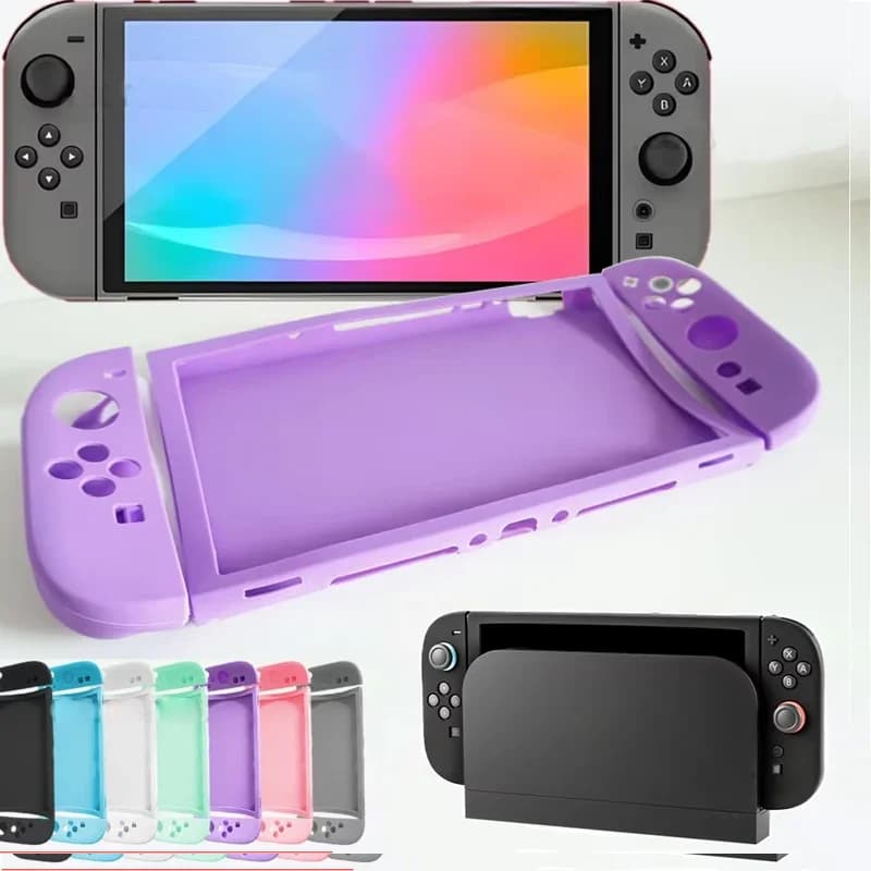 Custodia Protettiva in Silicone per Controller Joystick Nintendo Switch 2, Cover Completa Divisibile per Accessori Switch 2