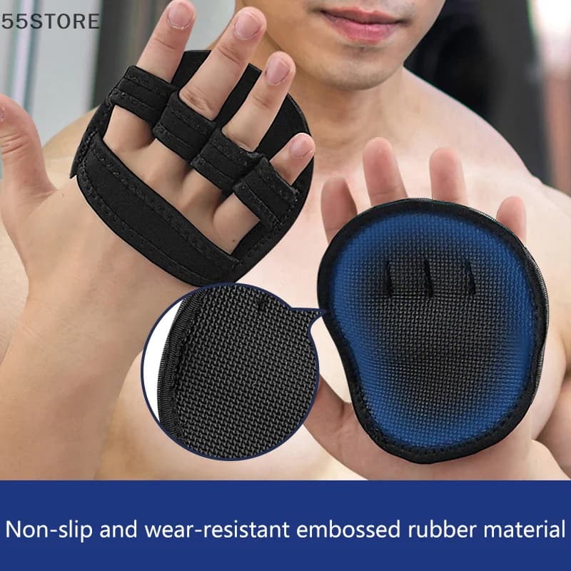 1 pair of women's sports training gloves for men, handles to avoid calli, fitness gloves, weight lifting protection, durable gym grips
