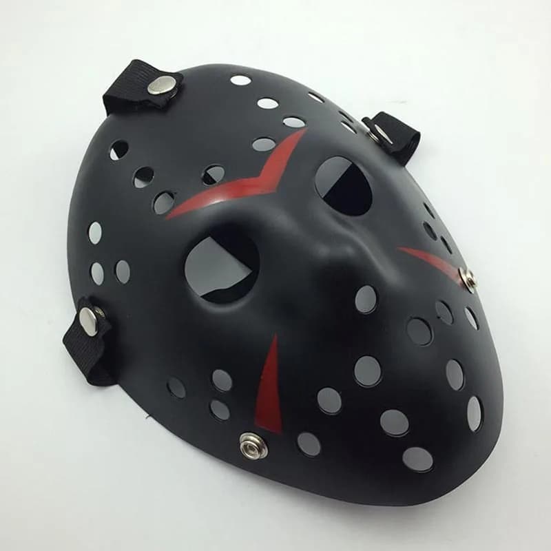 Halloween Black Friday Jason Voorhees Maschere Freddy Hockey Party Maschera per il viso Jason Vs Friday The 13th Horror Hockey Mask Samurai