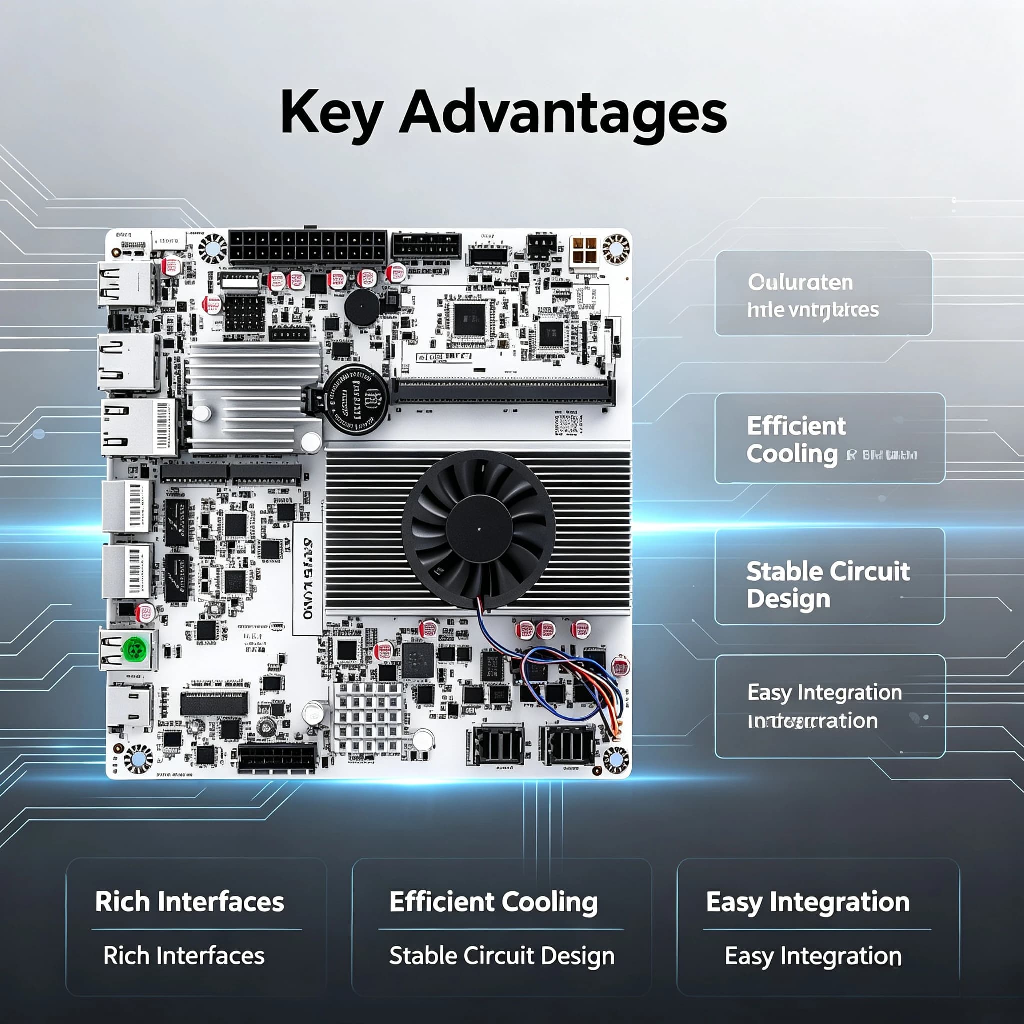 N150/N355 Mini ITX NAS Motherboard, M.2 NVMe Slot + 10G Ethernet Port, PCIe Expandable 6/8 Disk Storage Mainboard