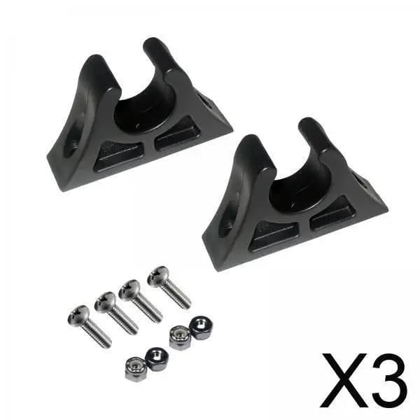 Supporto per pagaia per kayak Morsetto per fibbie per remo montate sul ponte per accessori per canoa Accessorio per kayak per gommone