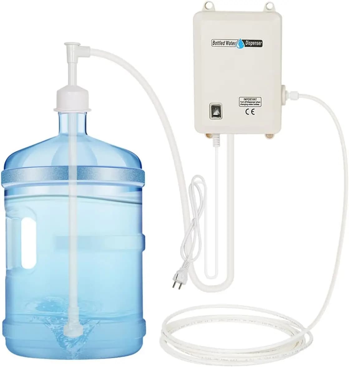 Automatic Water Dispenser Pump 40psi 1 GPM for 3-5 Gal Bottles, Home/Office Kitchen, Coffee Maker Ice Maker