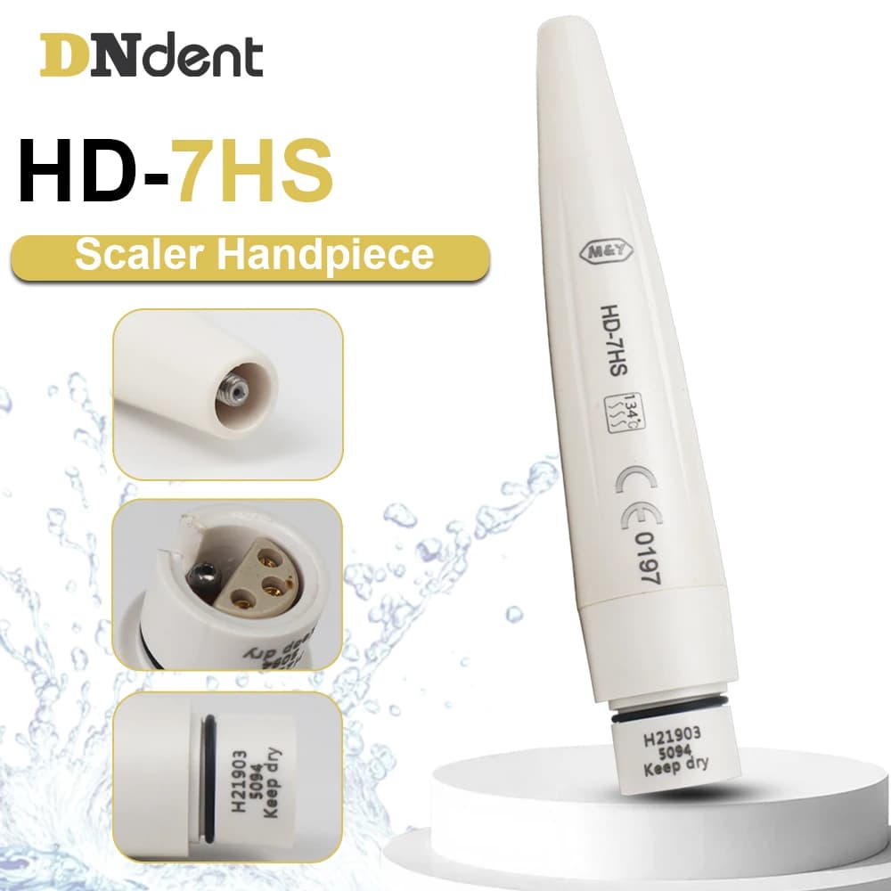 Dental Ultrasonic Piezo Scaler Handpiece HD-7HS Without Led Fit Original Handle Teeth Whitening