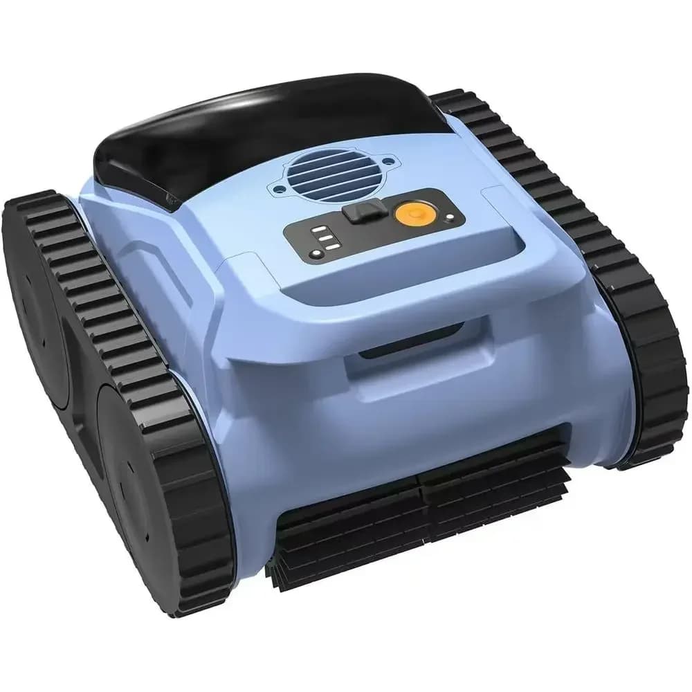 Robot Pulitore Piscina Intelligente con Auto-Parking, Display LED e Copertura fino a 2150 mq. Ft. per Pali Interrati e Fuori Terra