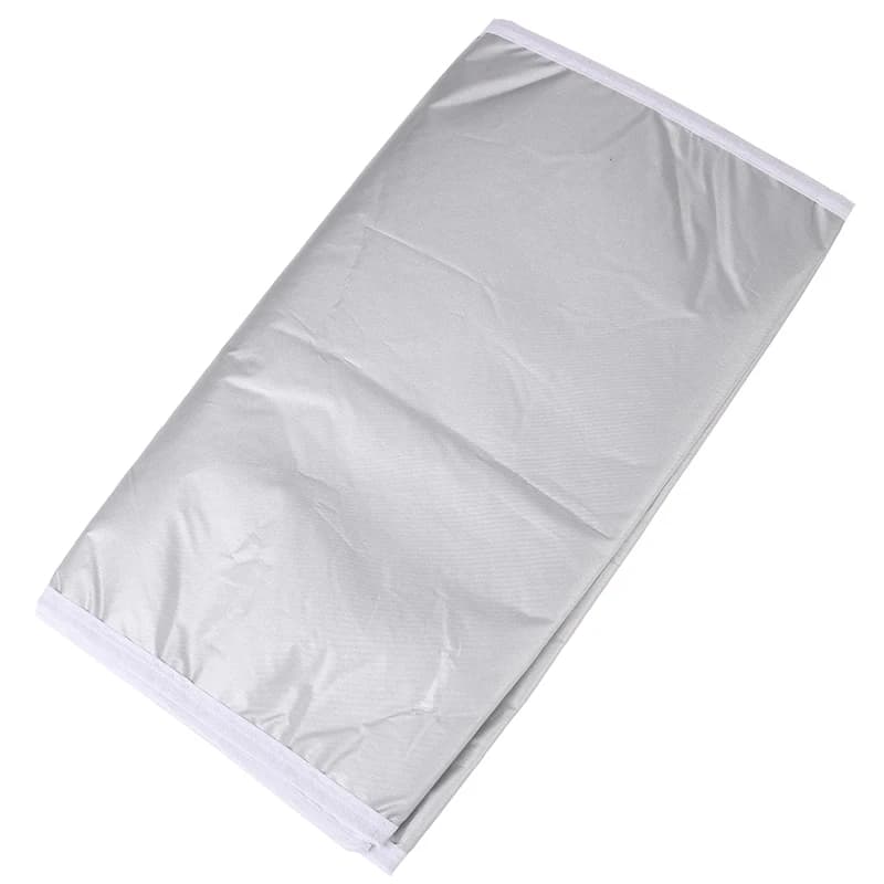 Copertura Universale per Asse da Stiro Imbottita con Rivestimento Argentato 120*37cm/130*50cm/140*50cm, Resistente al Calore per Uso Domestico