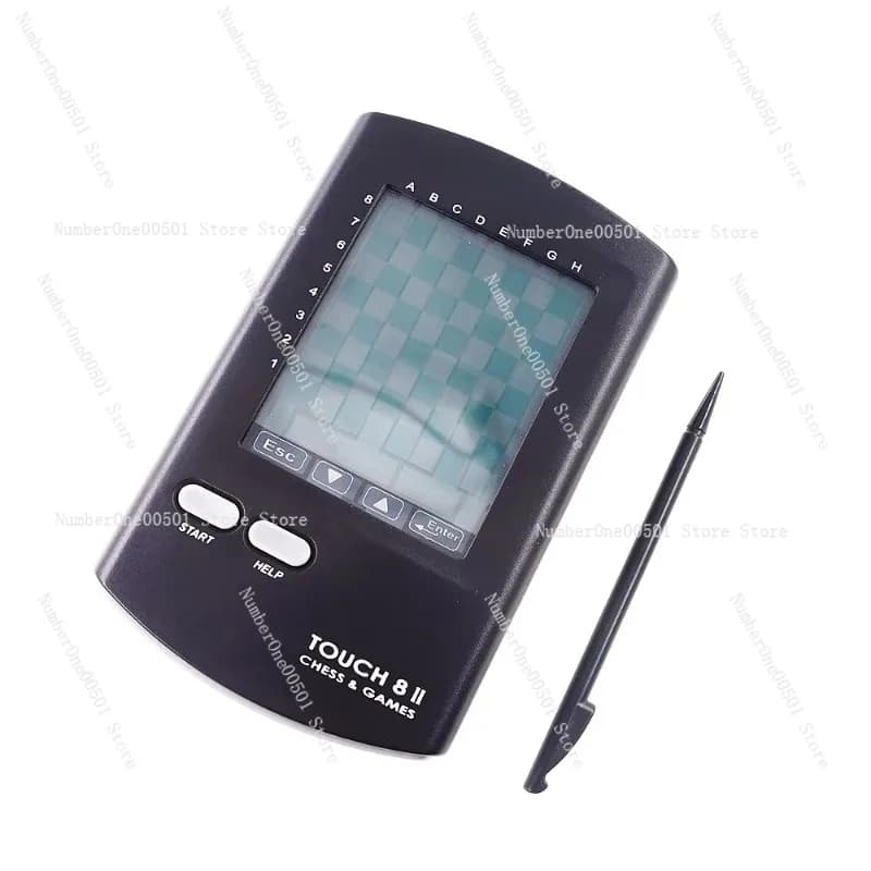Smart Electronic Chess Set Portable 8-in-1 Board with AI Opponent for Human-Computer Play
