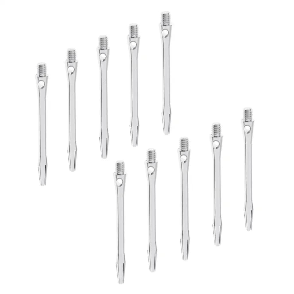 Extra Strong Alloy Dart Shafts Set 10 Pcs Lightweight Metal Dart Accessory for Steel Tip Darts