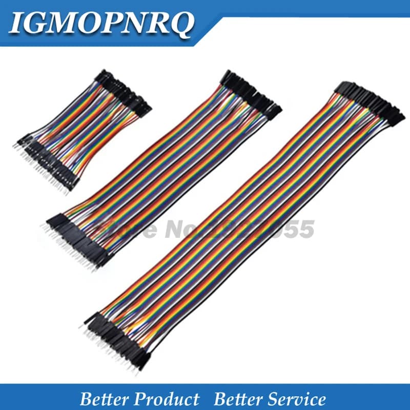 Dupont line 120pcs 10cm 20cm male to female and female to female cable Dupont for Arduino DIY kit