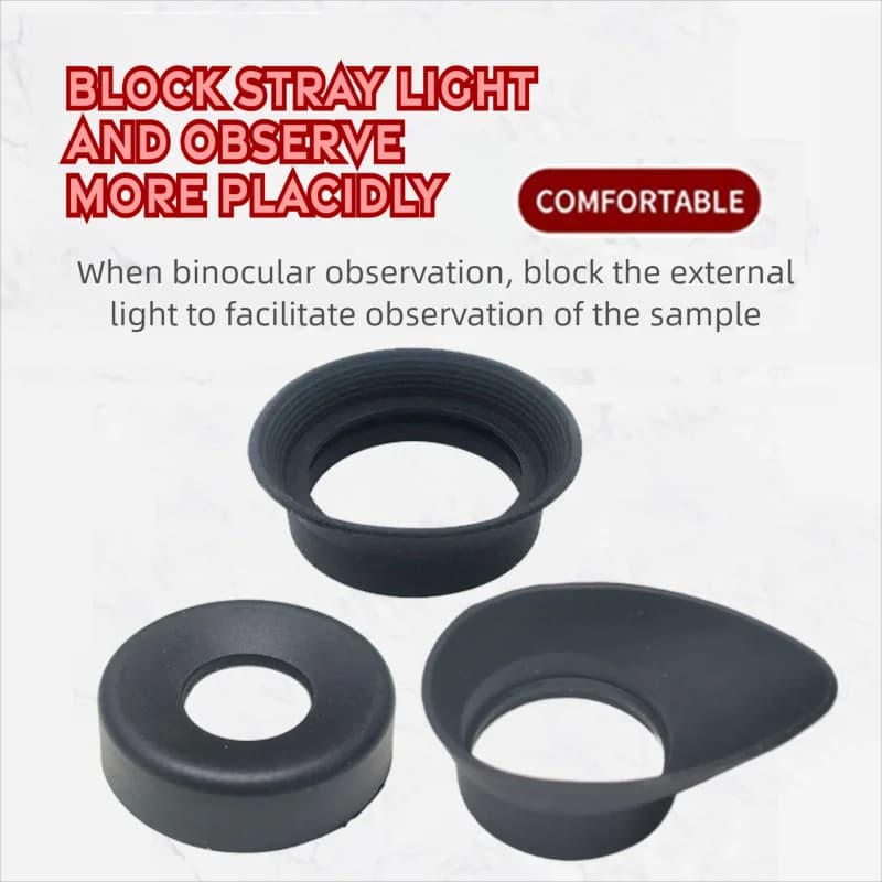 1 pz copertura oculare universale oculare in gomma per telescopio, microscopio, binocolo, cannocchiale, monoculare, cannocchiale da puntamento