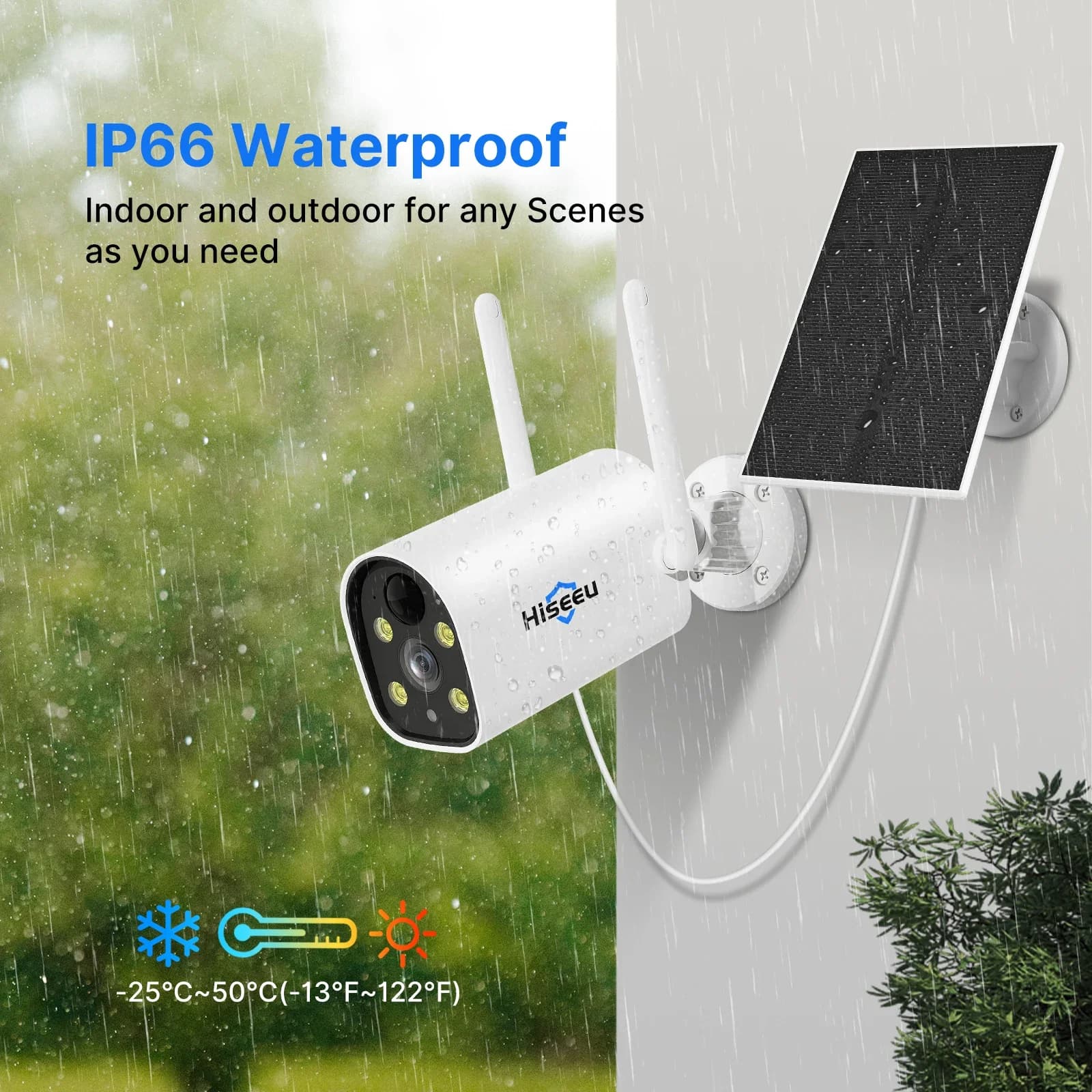 4MP Ai Smart Motion Detection All'aperto Audio bidirezionale Wifi Nvr Kit CCTV Sorveglianza Sistema di telecamere solari di sicurezza wireless domestica