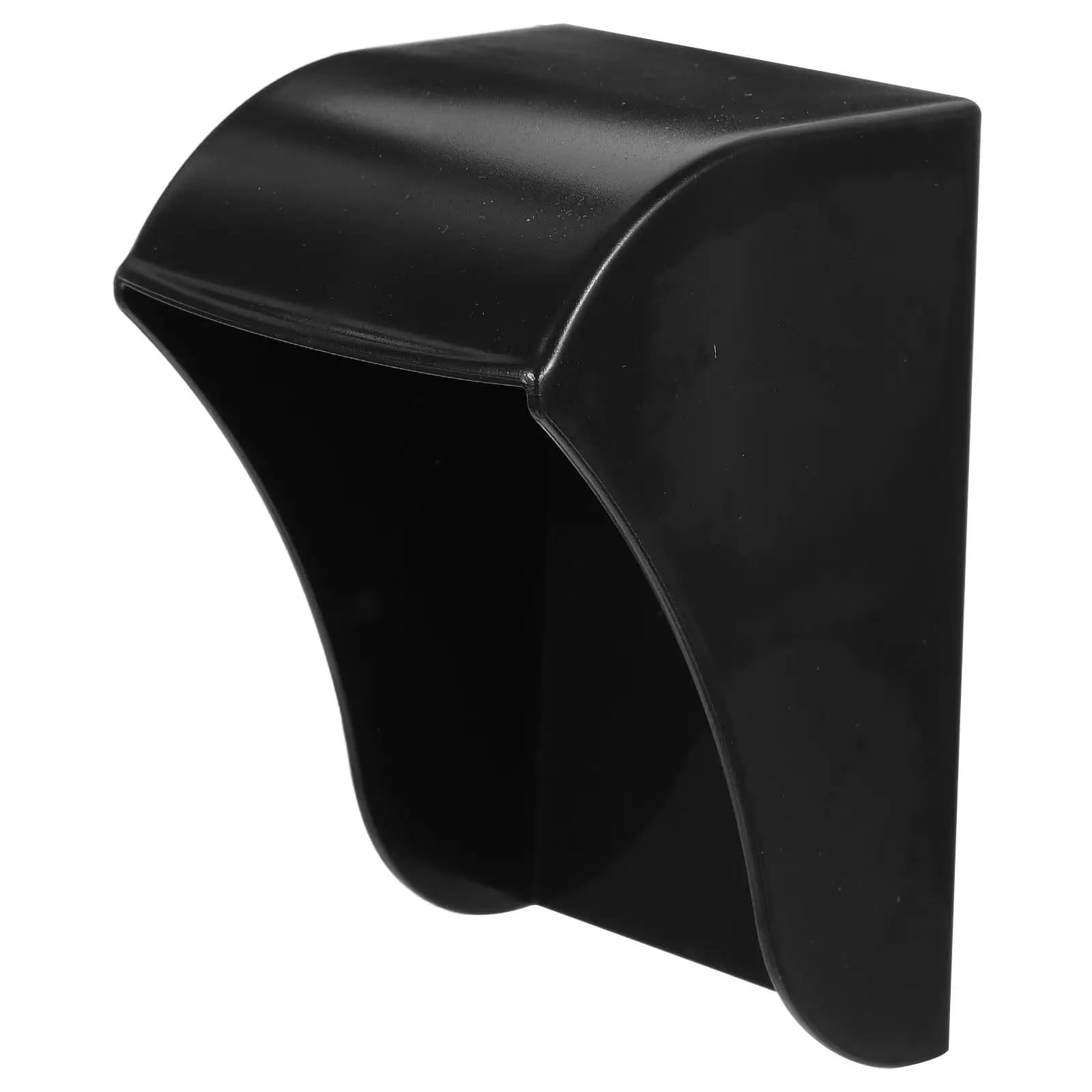 Wireless Doorbell Weatherproof Rain Cover Black Outdoor Protector for Video Doorbell Access Control Keypad Dust Shield