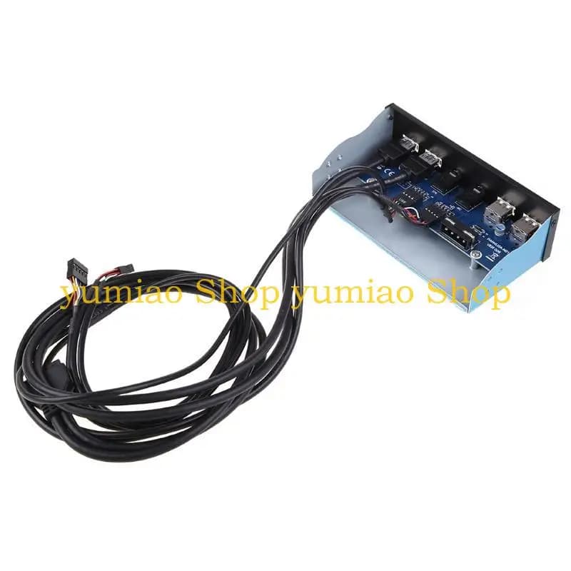 587B per custodia Docking station USB pannello frontale Hub USB 2.0 da 5 Gbps Unità ottica B