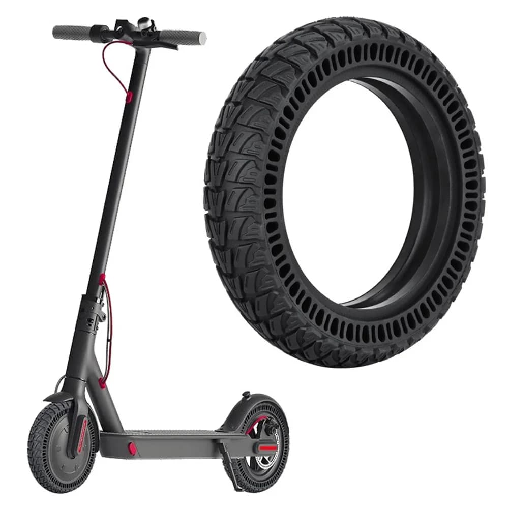 Pneumatico solido fuoristrada per scooter elettrico da 9 pollici 9x2.25 per parte di ricambio per pneumatico solido in gomma per scooter elettrico Xiaomi