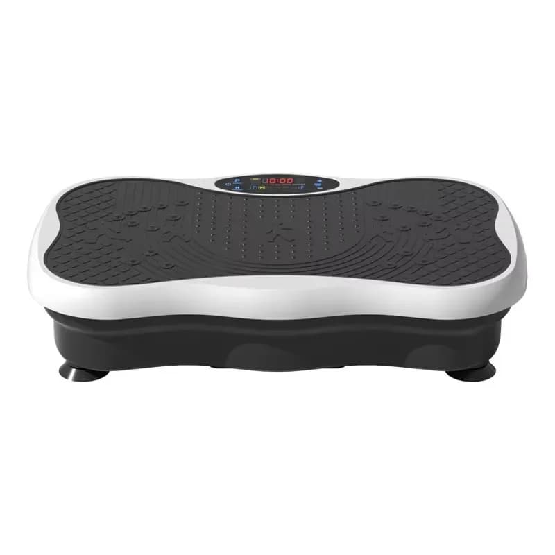 Whole Body Vibration Plate Exercise Machine for Home Fitness Weight Loss Leg Toning Remote Control Max Load 120kg Plastic