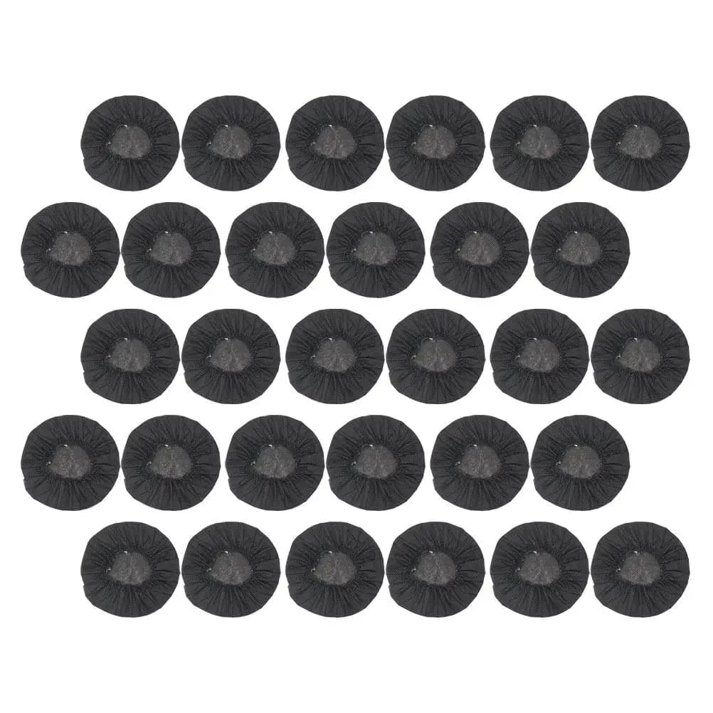 50Pairs Disposable Headset Ear Covers Non-Woven Stretchable Sanitary Cover for Gaming Hospitals Call Centers Libraries
