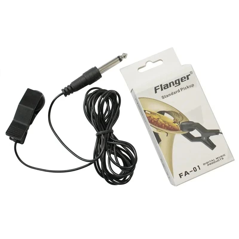 Flanger FA-01 Pickup per chitarra Clip professionale su microfono Accessori per chitarra Pickup per violino Banjo Mandolino Ukulele Sax