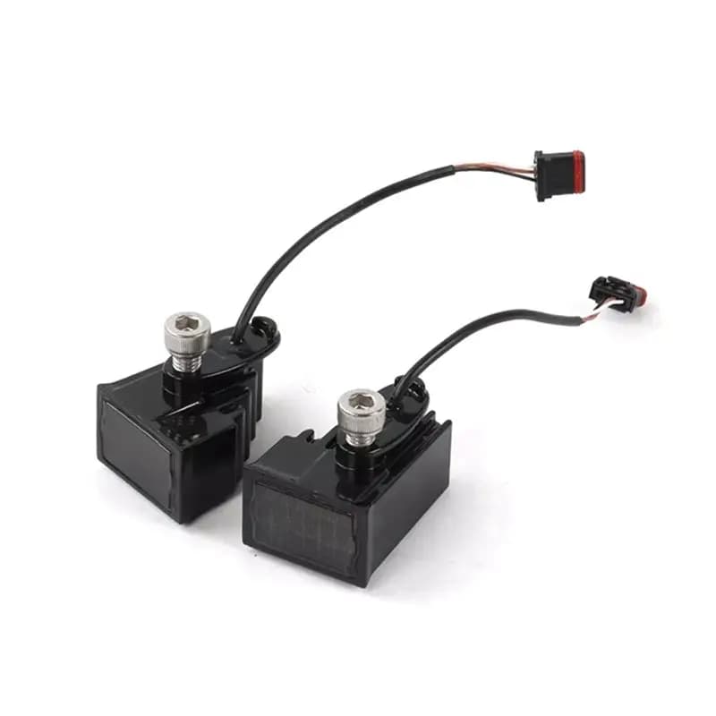 Luci LED decorative per carenatura moto, indicatori di direzione e avvertimento, strumenti per Softail Low Rider ST El Diablo
