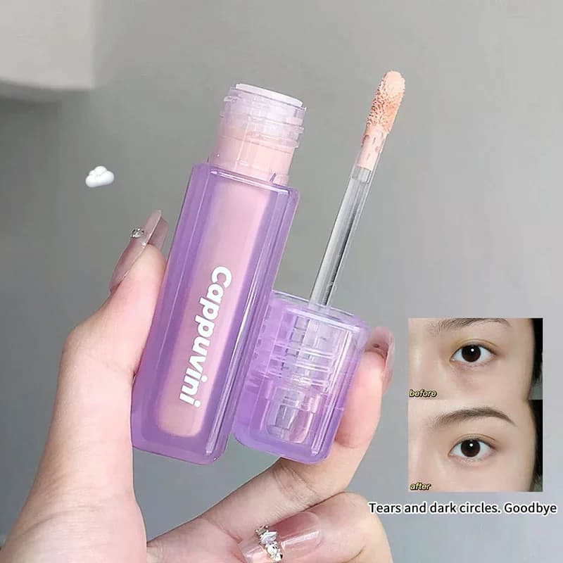 Liquid Concealer Lightweight Dark Circle Blemish Pore - Minimizing Creamy Concealer Natural Finish For Sensitive Skin Makeup
