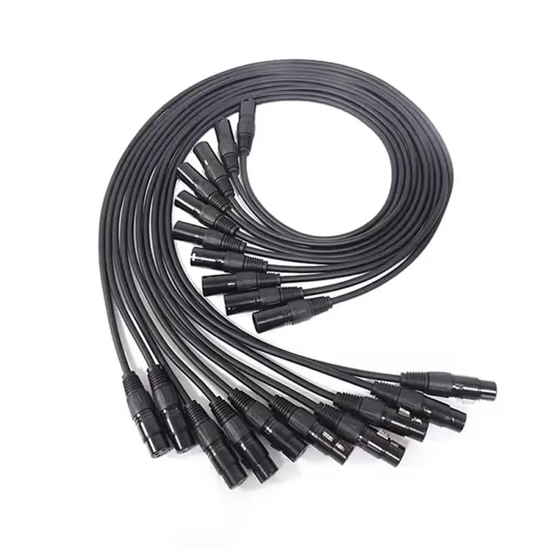 Cavo per Microfono CLCU, Cavo di Collegamento per Illuminazione da Palco, Cavo di Connessione per Amplificatore
