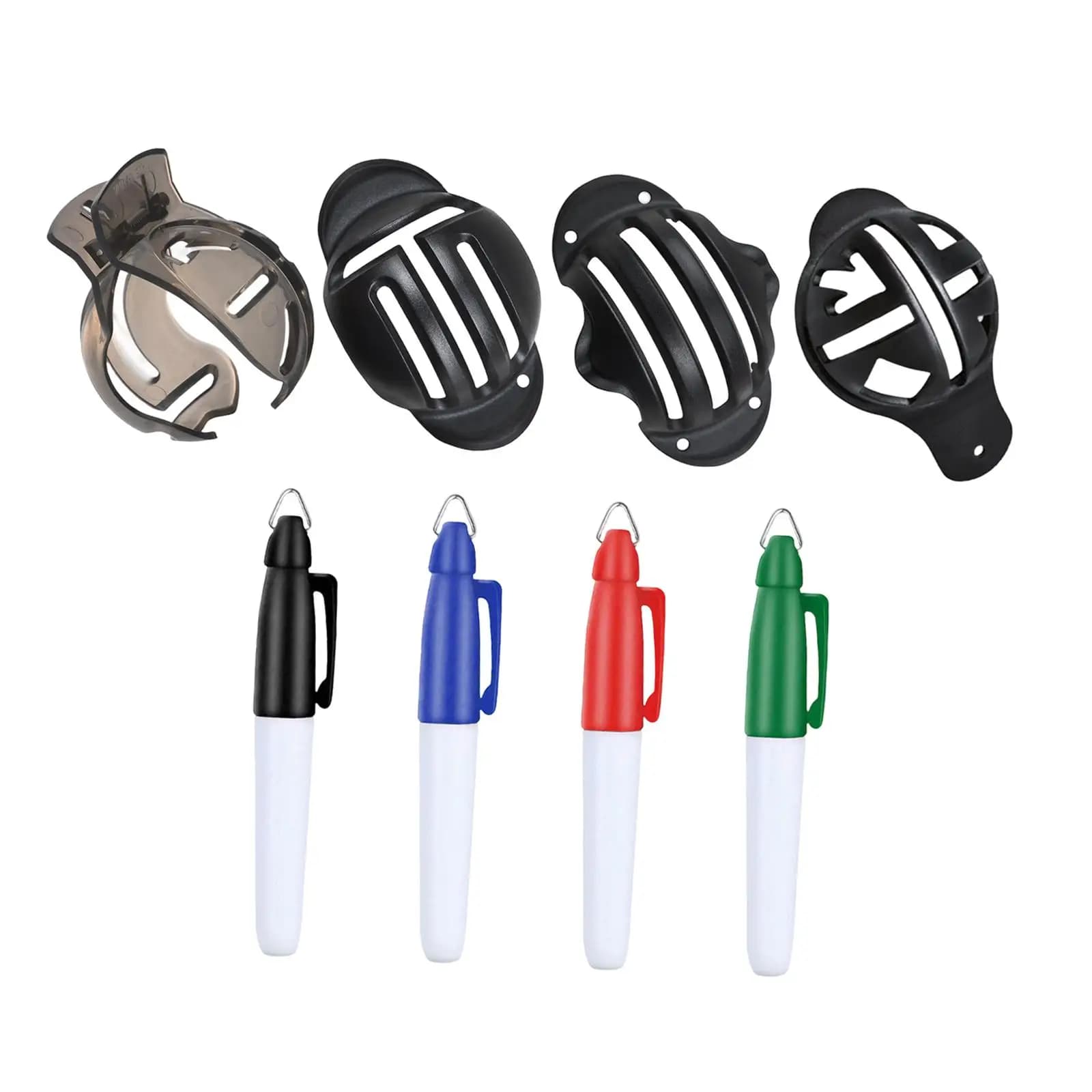 Set di Strumenti per Tracciare Linee sul Palline da Golf, Accessori per Allenamento di Golf per Giocatori, Essenziali per Pratica Indoor e Outdoor