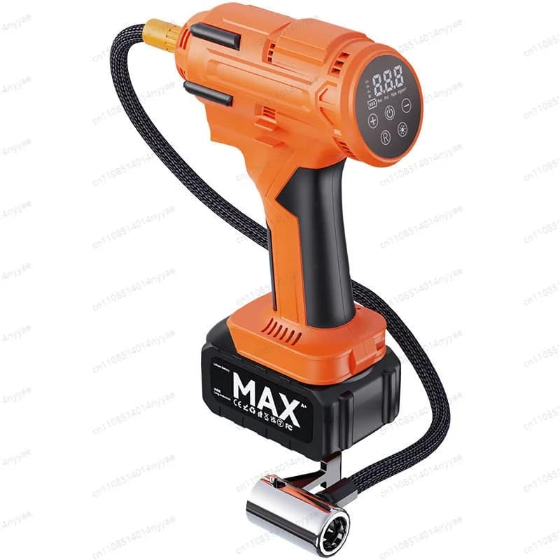 Compressore d'Aria Portatile Senza Fili, Gonfiatore Pneumatici Digitale 150PSI con Arresto Automatico - Ideale per Auto, Bici e SUV