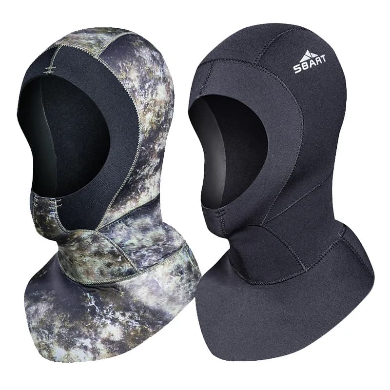 Nuovo Cappello da Immersione in Neoprene da 3mm, Caldo per Snorkeling e Surf, Protezione dalle Meduse