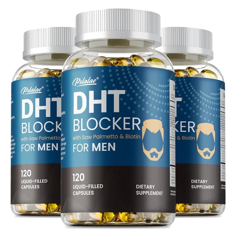 DHT Blocker for Men - Hair Growth Supplement DHT Blocker for hereditary hair thinning - Hair loss