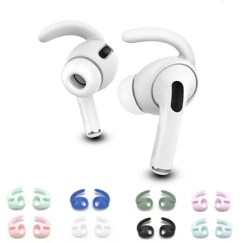 Airpods Pro Bluetooth Wireless Rain Cover for iPhones Headphones Earphone Cushions Earplugs in Silicone earphone case 2 pcs/pair