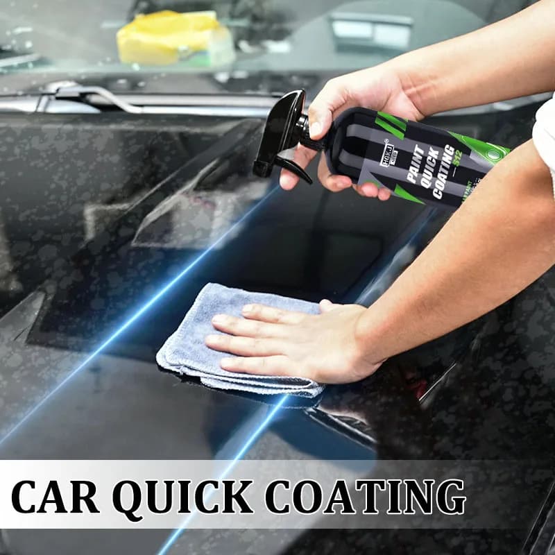 Spray per rivestimento rapido in ceramica per vernice per auto HGKJ S12 Vernice per auto Cera spray idrofobico antigraffio Proteggi pellicola Dettaglio auto