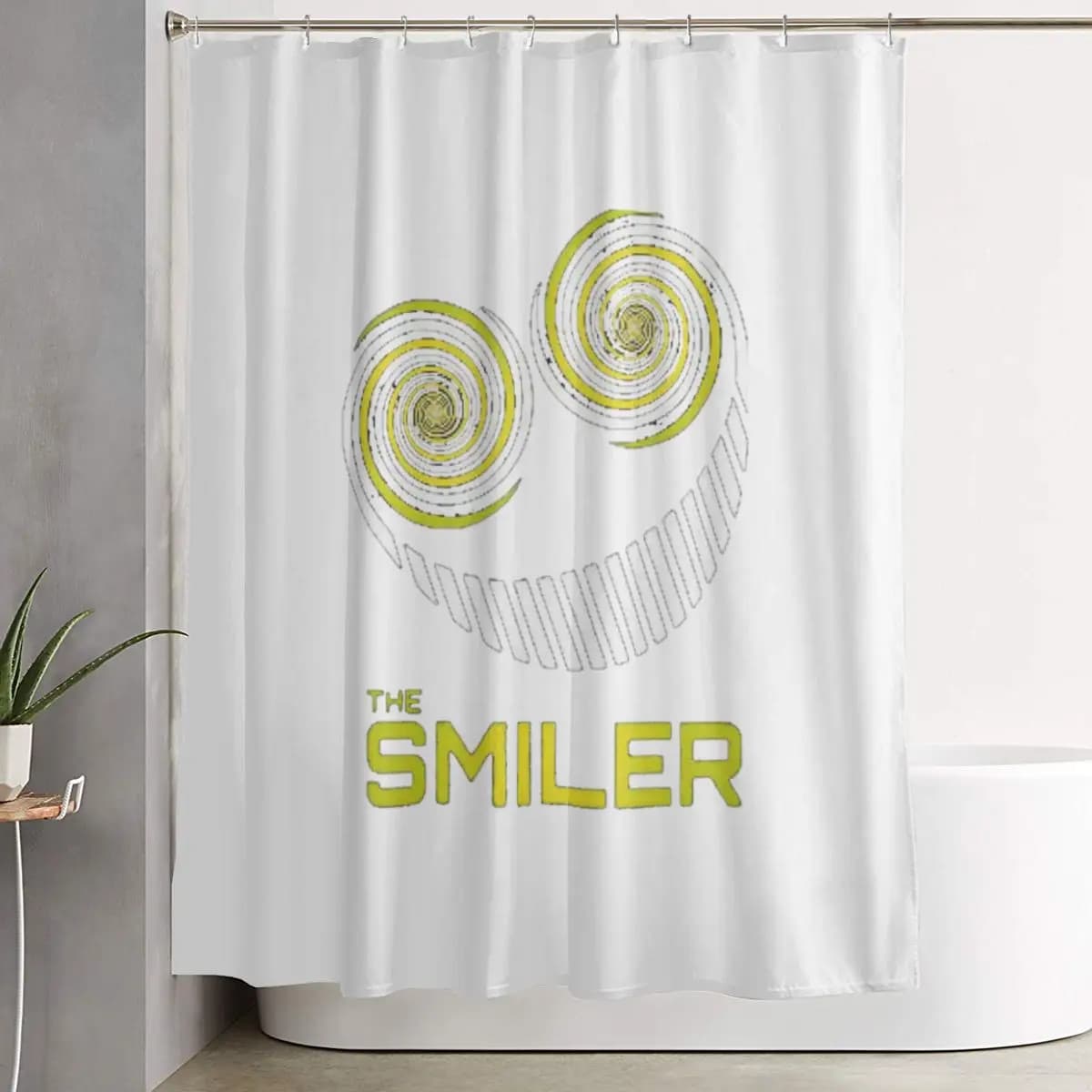 The Smiler Alton Towers Merch Uk Tenda da doccia impermeabile in poliestere con ganci