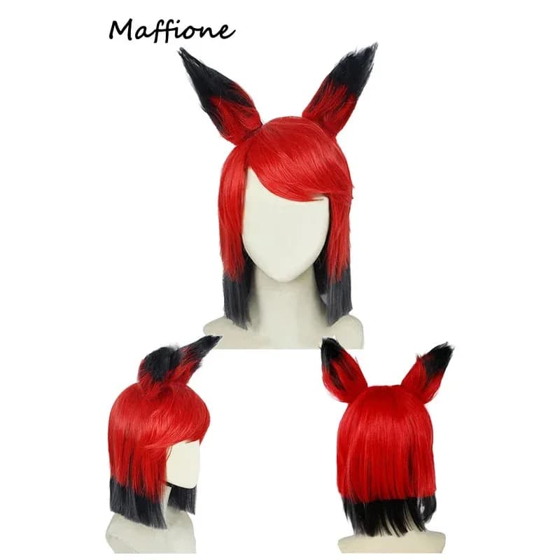 Cosplay Hair Accessories Astael - Masked Ear Wig Cartoon Hell Hotel Fantasy, suitable for Halloween and Christmas parties