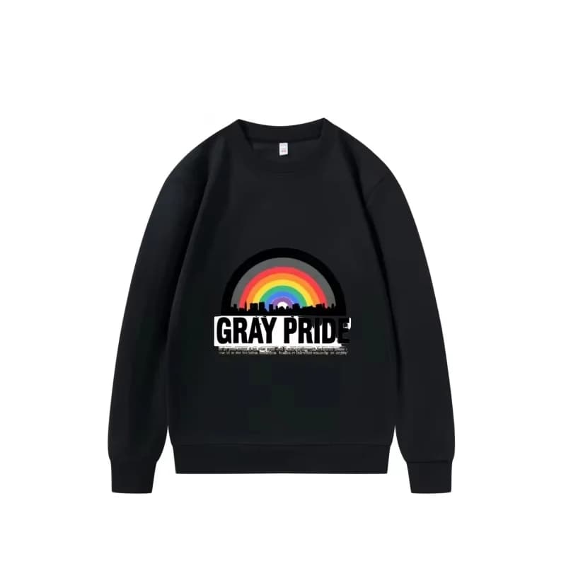 Felpa girocollo oversize pesante 250Gsm 2026 Loose Fit Streetwear dagli Stati Uniti Pullover con spedizione gratuita